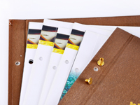 菜單製作-鎖銅釘裝訂